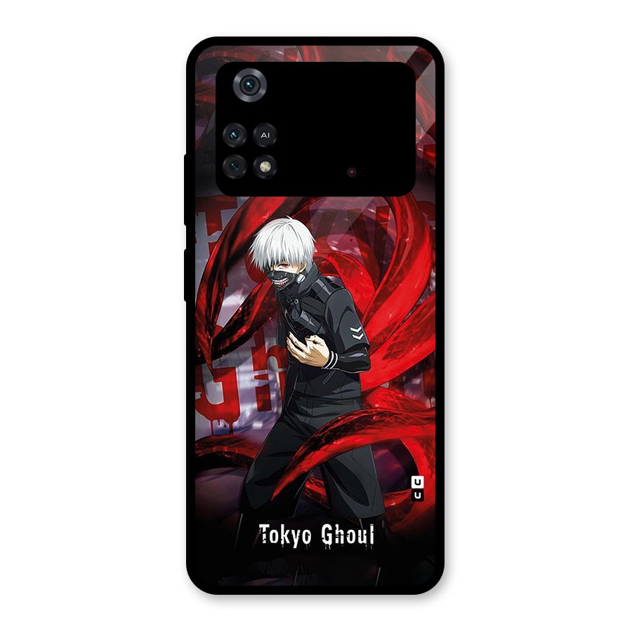 Amazing Tokyo Ghoul Glass Back Case for Poco M4 Pro 4G