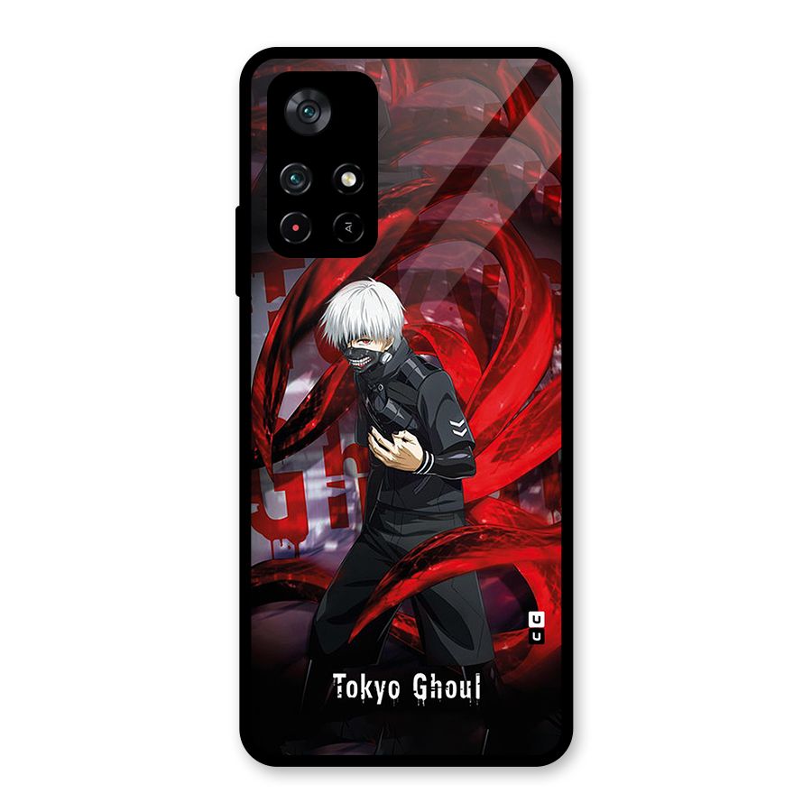 Amazing Tokyo Ghoul Glass Back Case for Poco M4 Pro 5G