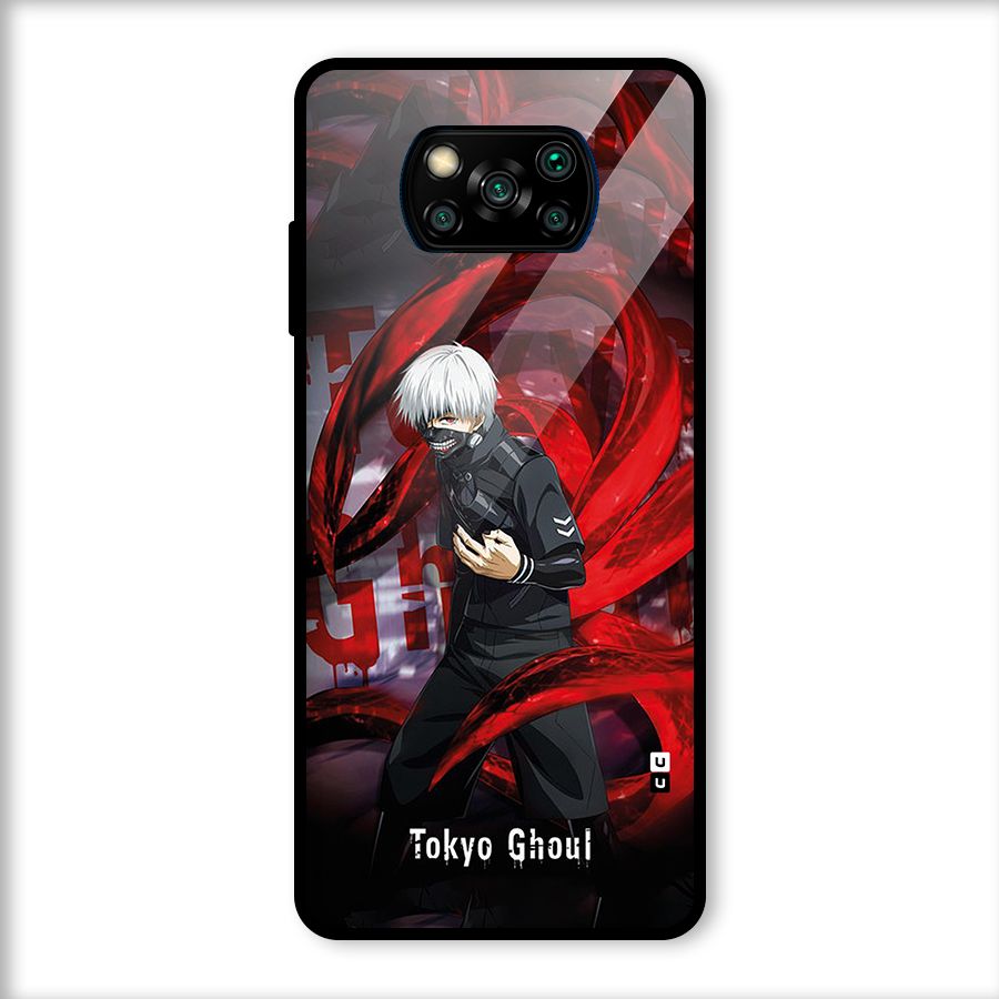 Amazing Tokyo Ghoul Glass Back Case for Poco X3