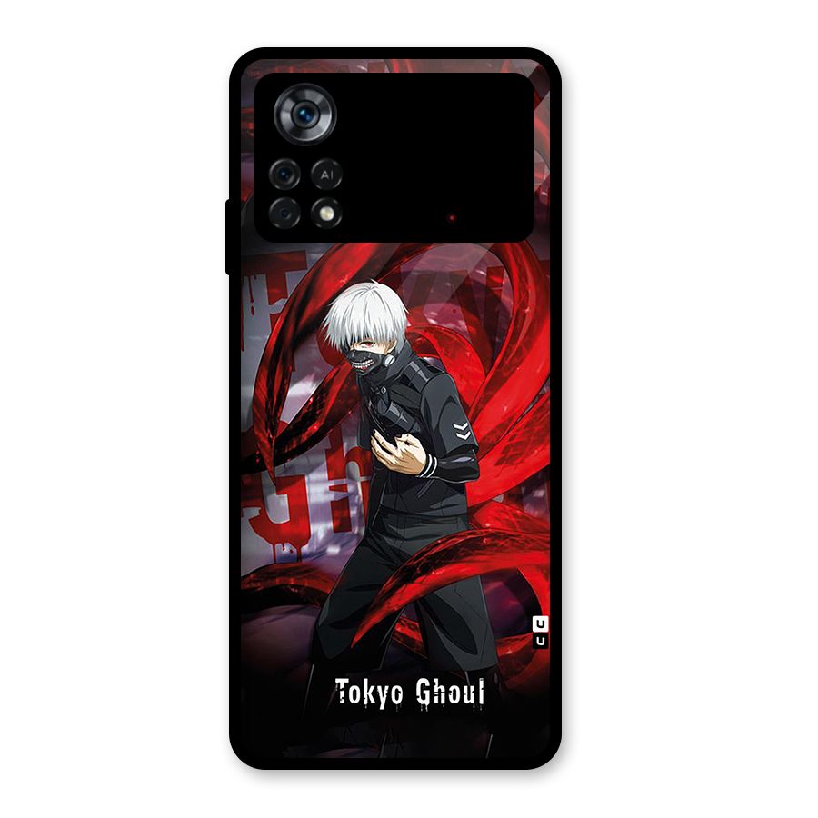 Amazing Tokyo Ghoul Glass Back Case for Poco X4 Pro 5G