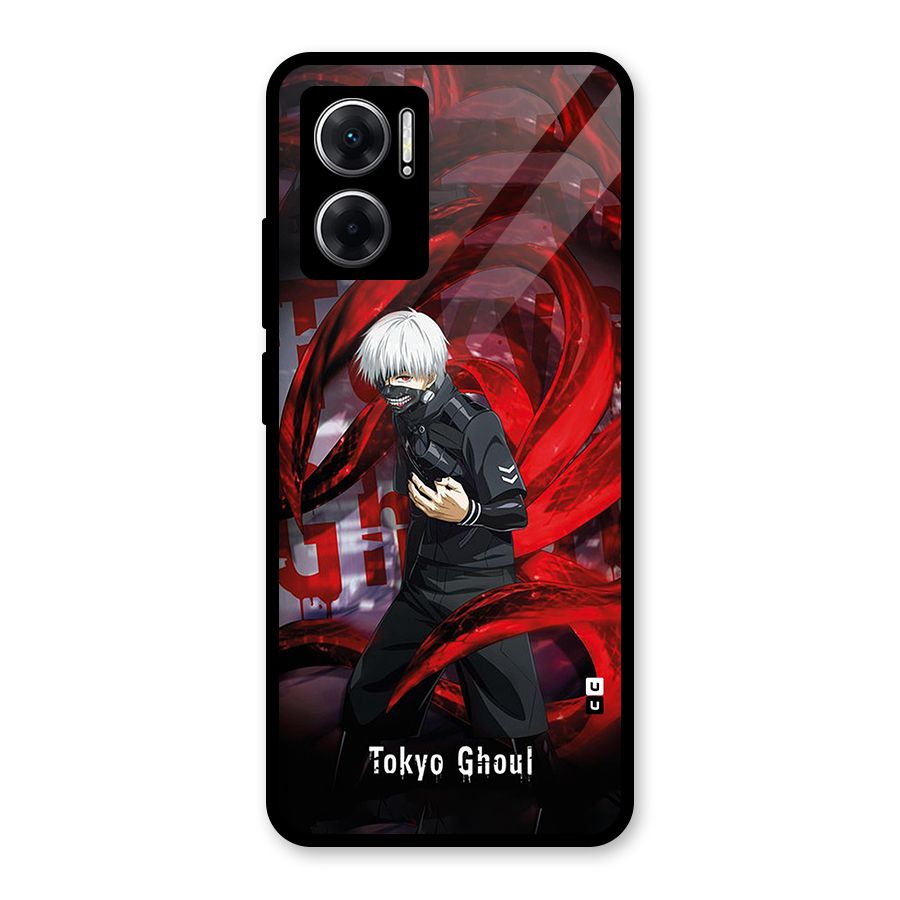 Amazing Tokyo Ghoul Glass Back Case for Redmi 11 Prime 5G