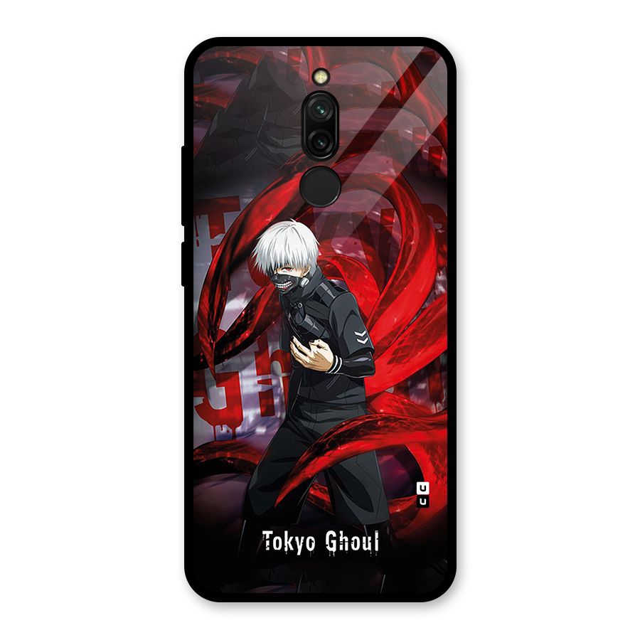 Amazing Tokyo Ghoul Glass Back Case for Redmi 8