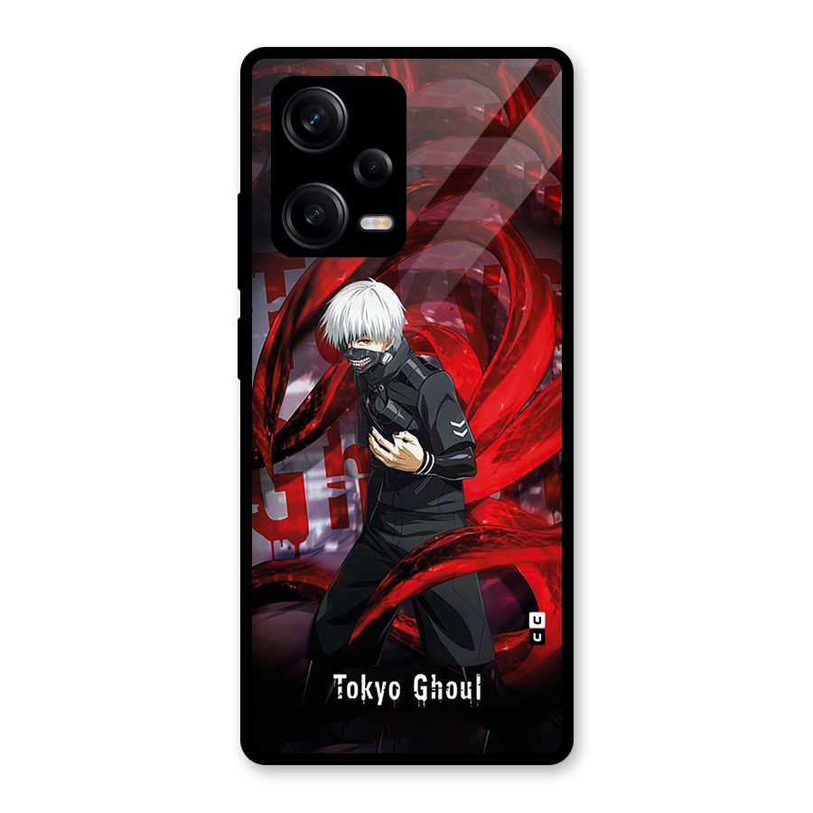 Amazing Tokyo Ghoul Glass Back Case for Redmi Note 12 Pro