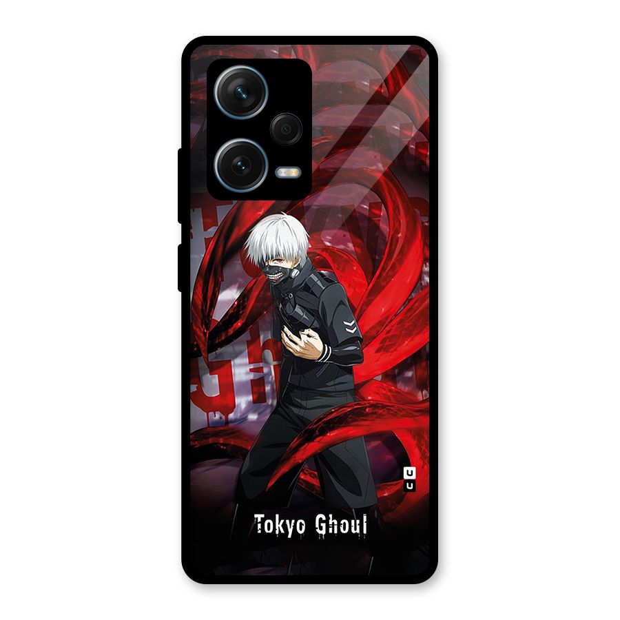 Amazing Tokyo Ghoul Glass Back Case for Redmi Note 12 Pro Plus 5G