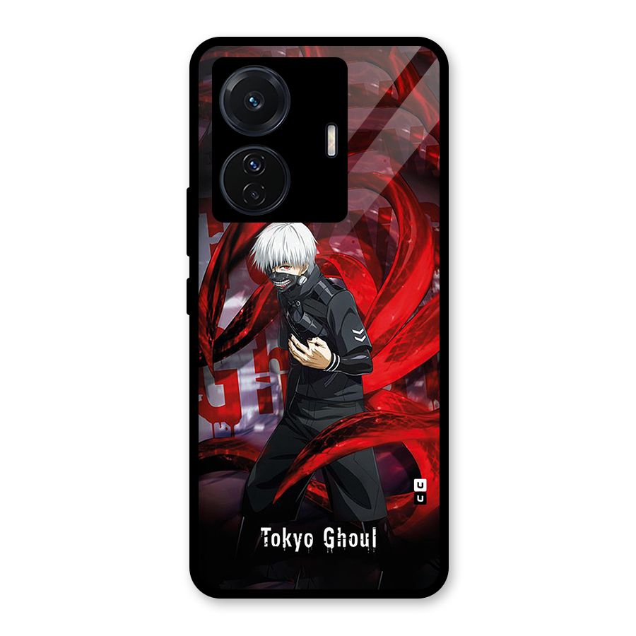 Amazing Tokyo Ghoul Glass Back Case for Vivo T1 Pro