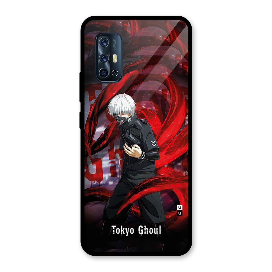 Amazing Tokyo Ghoul Glass Back Case for Vivo V17