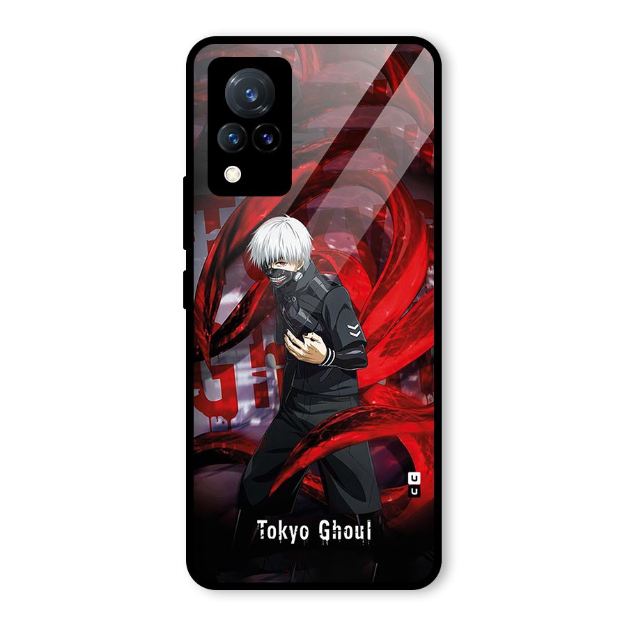 Amazing Tokyo Ghoul Glass Back Case for Vivo V21 5G