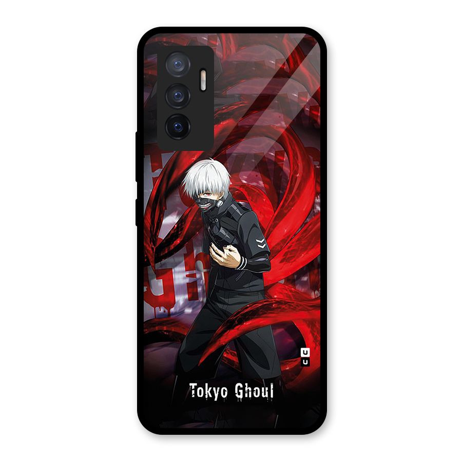 Amazing Tokyo Ghoul Glass Back Case for Vivo V23e