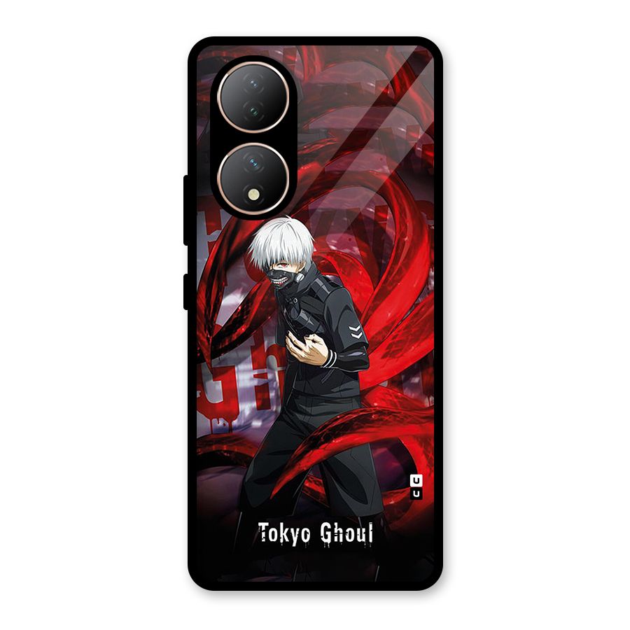 Amazing Tokyo Ghoul Glass Back Case for Vivo Y100