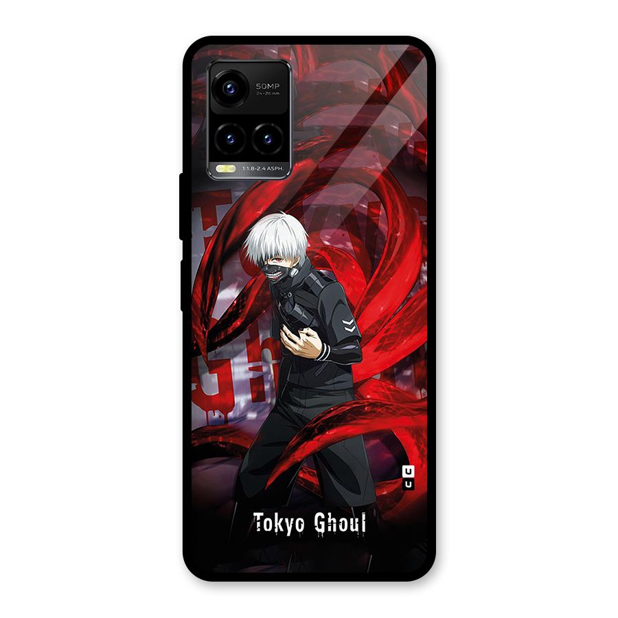 Amazing Tokyo Ghoul Glass Back Case for Vivo Y21A