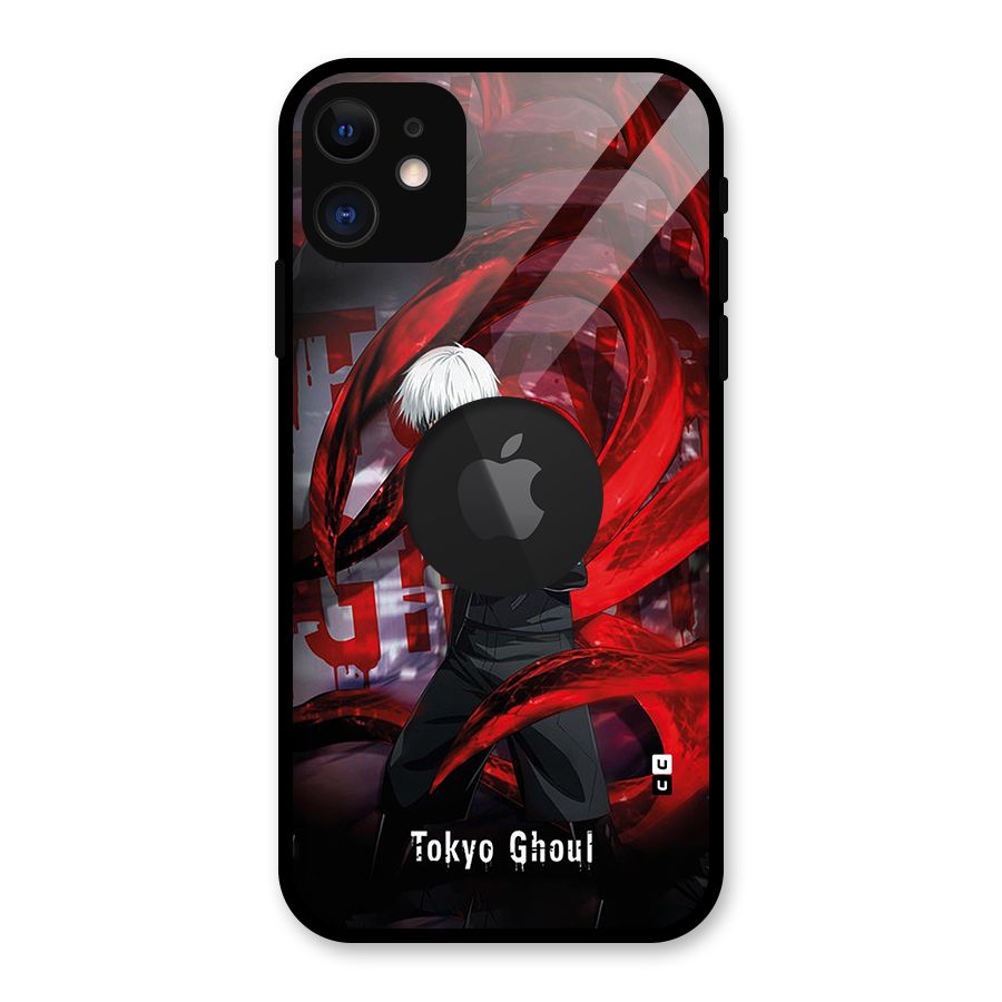 Amazing Tokyo Ghoul Glass Back Case for iPhone 11 Logo Cut