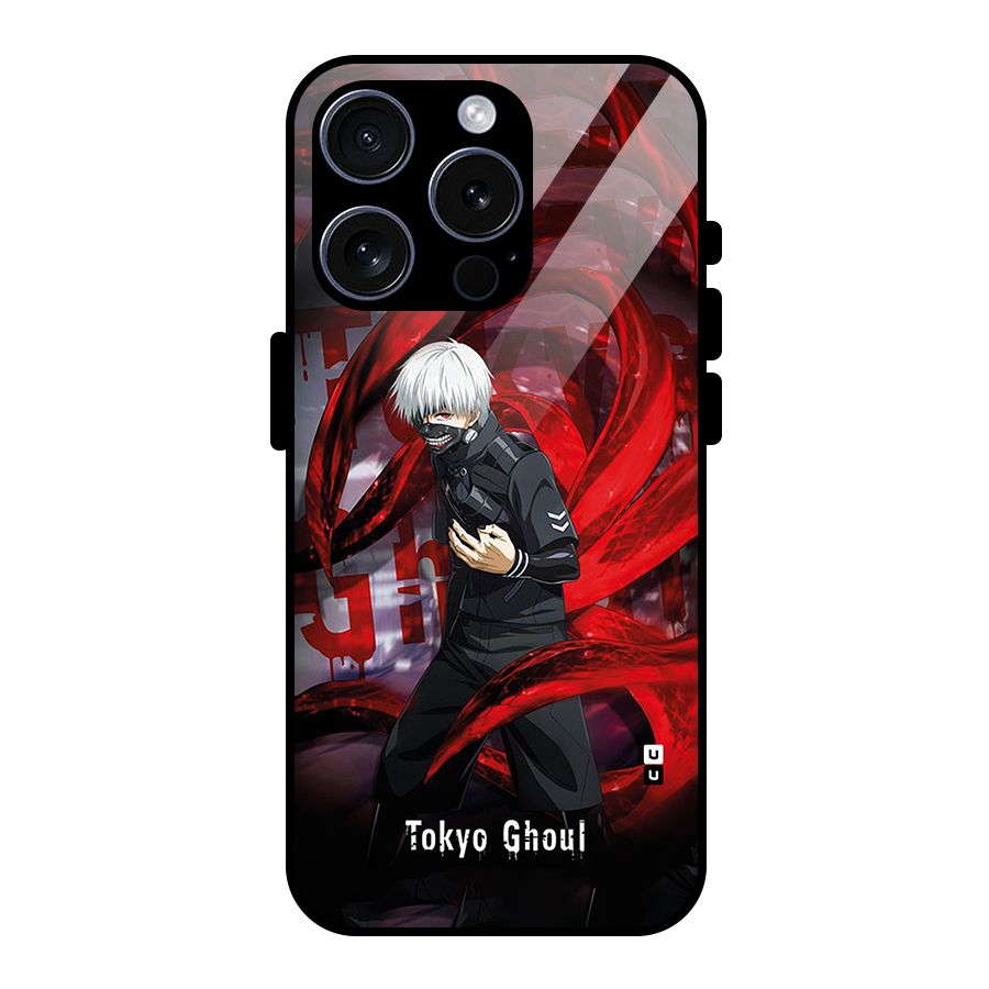 Amazing Tokyo Ghoul Glass Back Case for iPhone 15 Pro