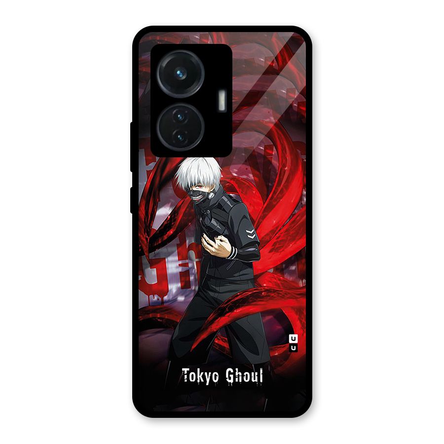 Amazing Tokyo Ghoul Glass Back Case for iQOO Z6 44W