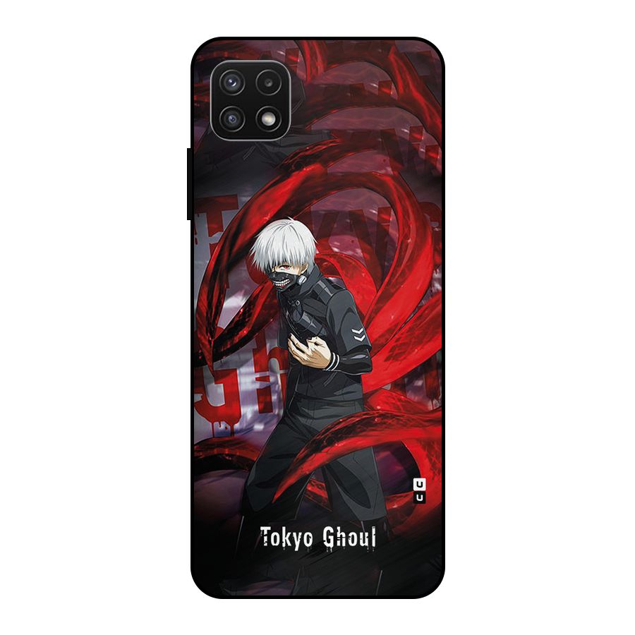 Amazing Tokyo Ghoul Metal Back Case for Galaxy A22 5G