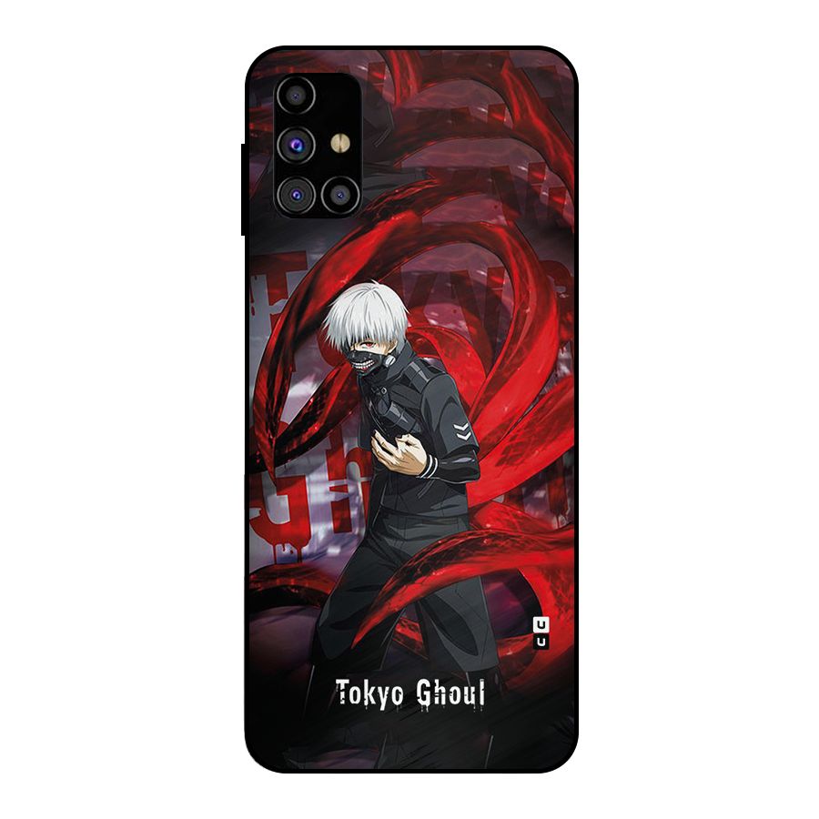 Amazing Tokyo Ghoul Metal Back Case for Galaxy M31s