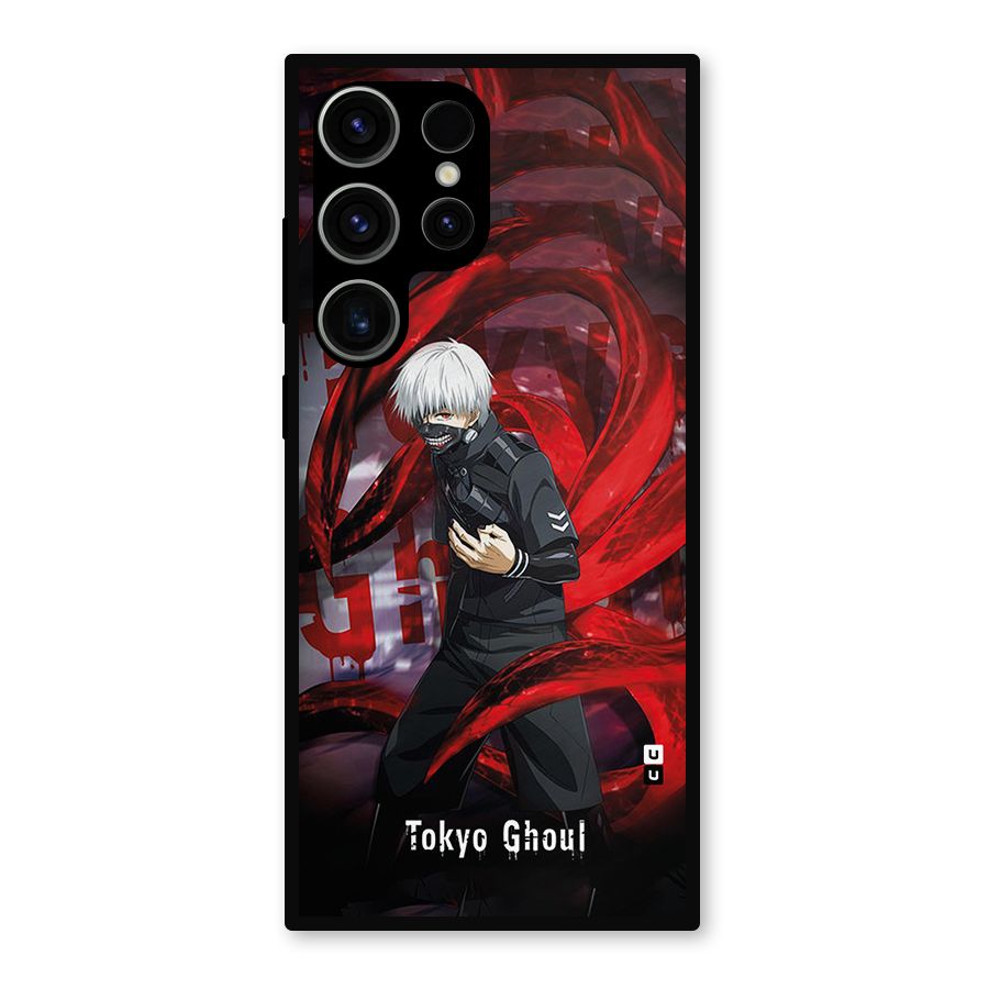 Amazing Tokyo Ghoul Metal Back Case for Galaxy S23 Ultra