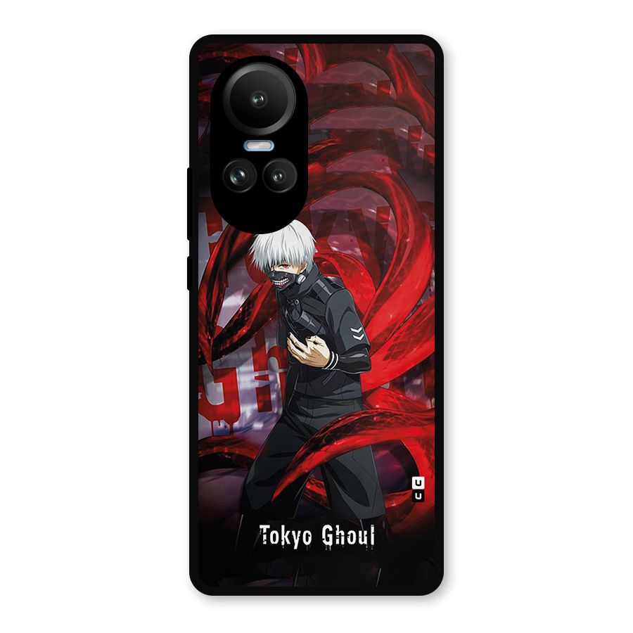Amazing Tokyo Ghoul Metal Back Case for Oppo Reno10 Pro