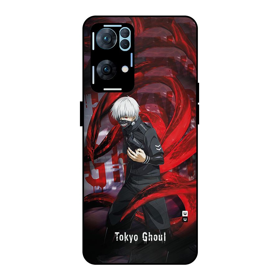 Amazing Tokyo Ghoul Metal Back Case for Oppo Reno7 Pro 5G
