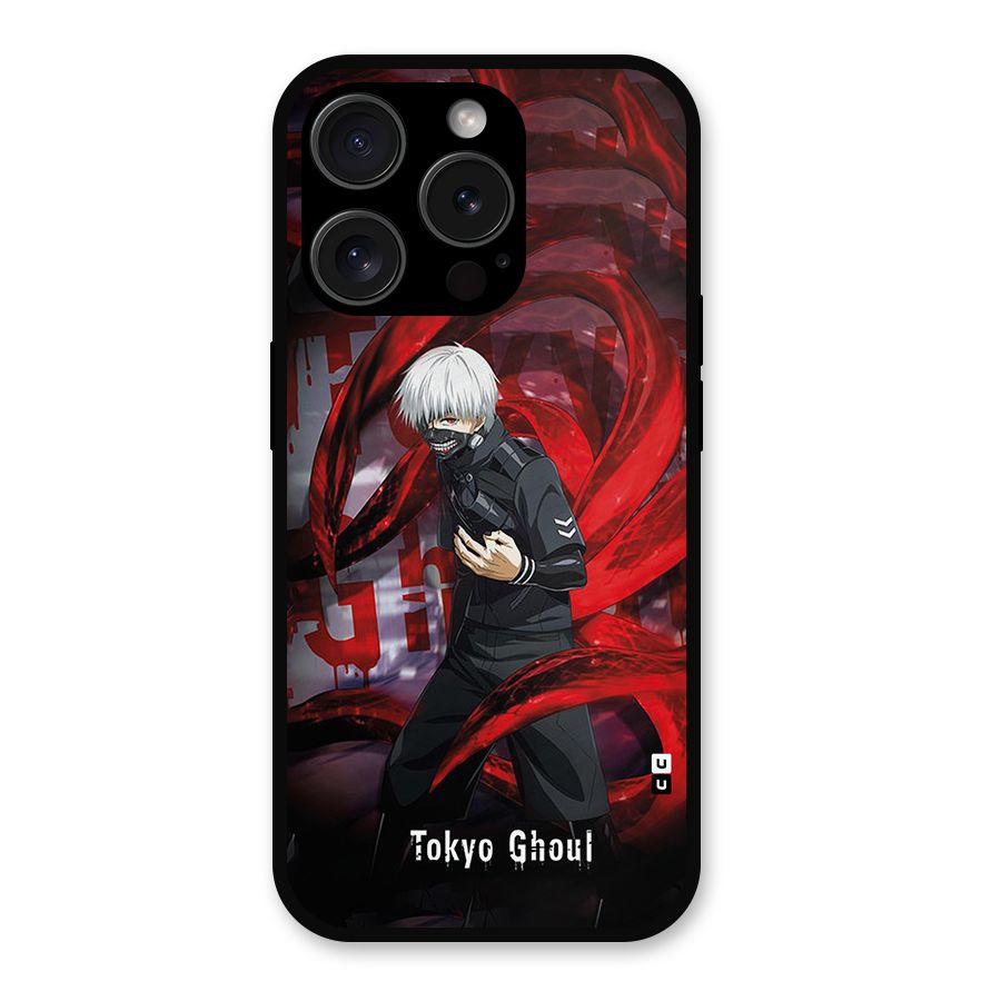 Amazing Tokyo Ghoul Metal Back Case for iPhone 15 Pro