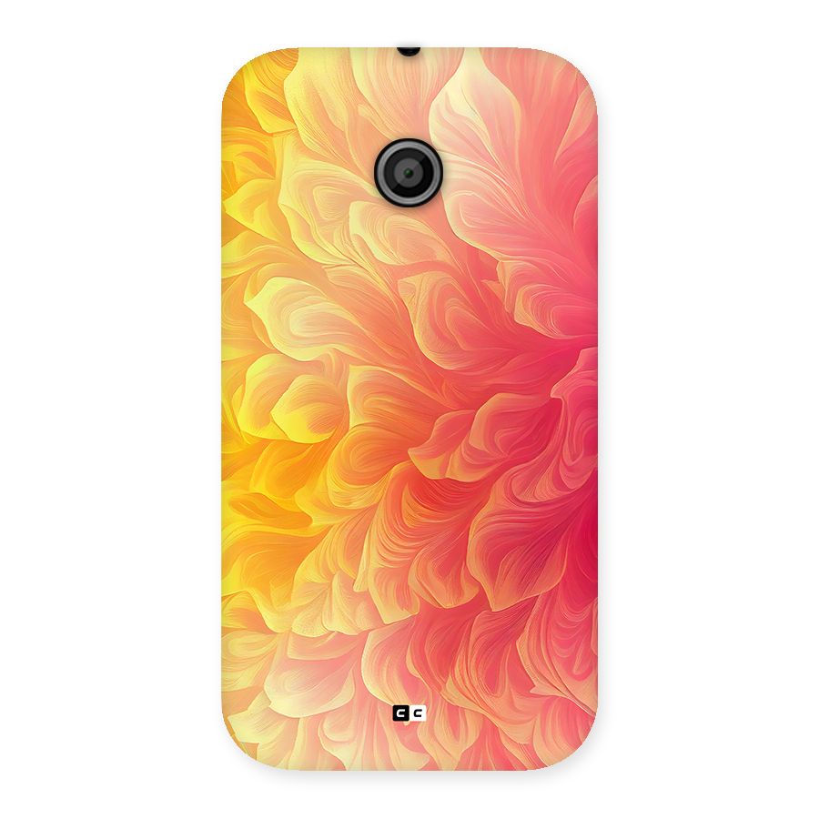 Amazing Vibrant Pattern Back Case for Moto E