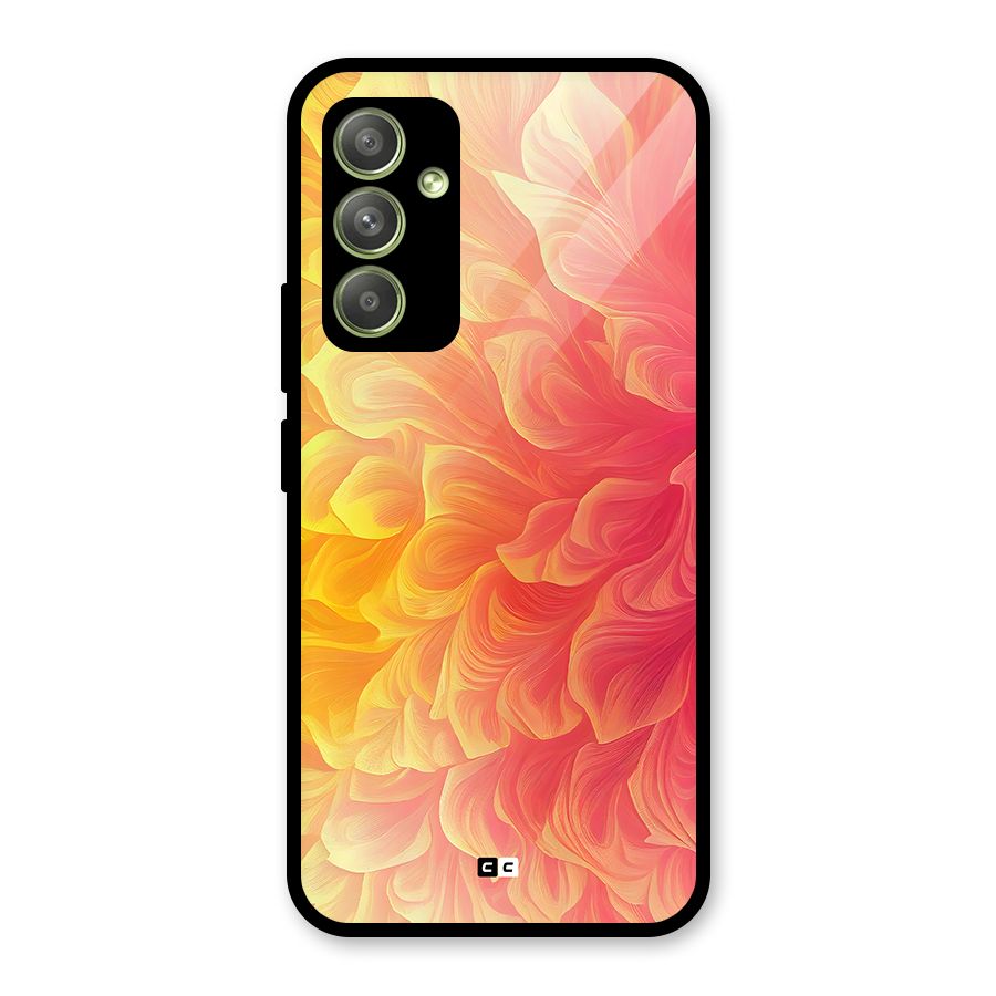 Amazing Vibrant Pattern Glass Back Case for Galaxy A54