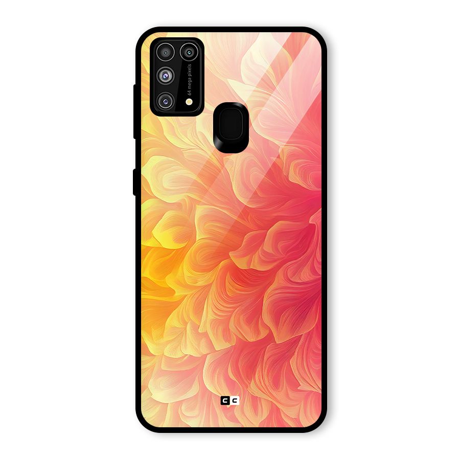 Amazing Vibrant Pattern Glass Back Case for Galaxy F41