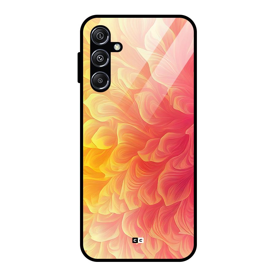 Amazing Vibrant Pattern Glass Back Case for Galaxy M34 5G