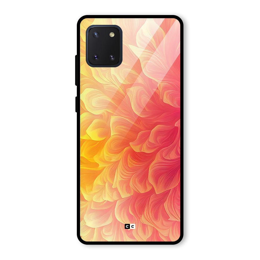 Amazing Vibrant Pattern Glass Back Case for Galaxy Note 10 Lite