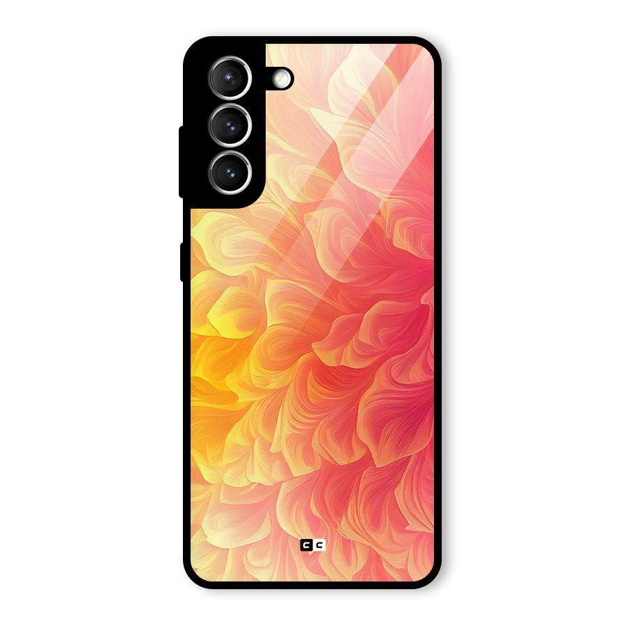 Amazing Vibrant Pattern Glass Back Case for Galaxy S21 5G