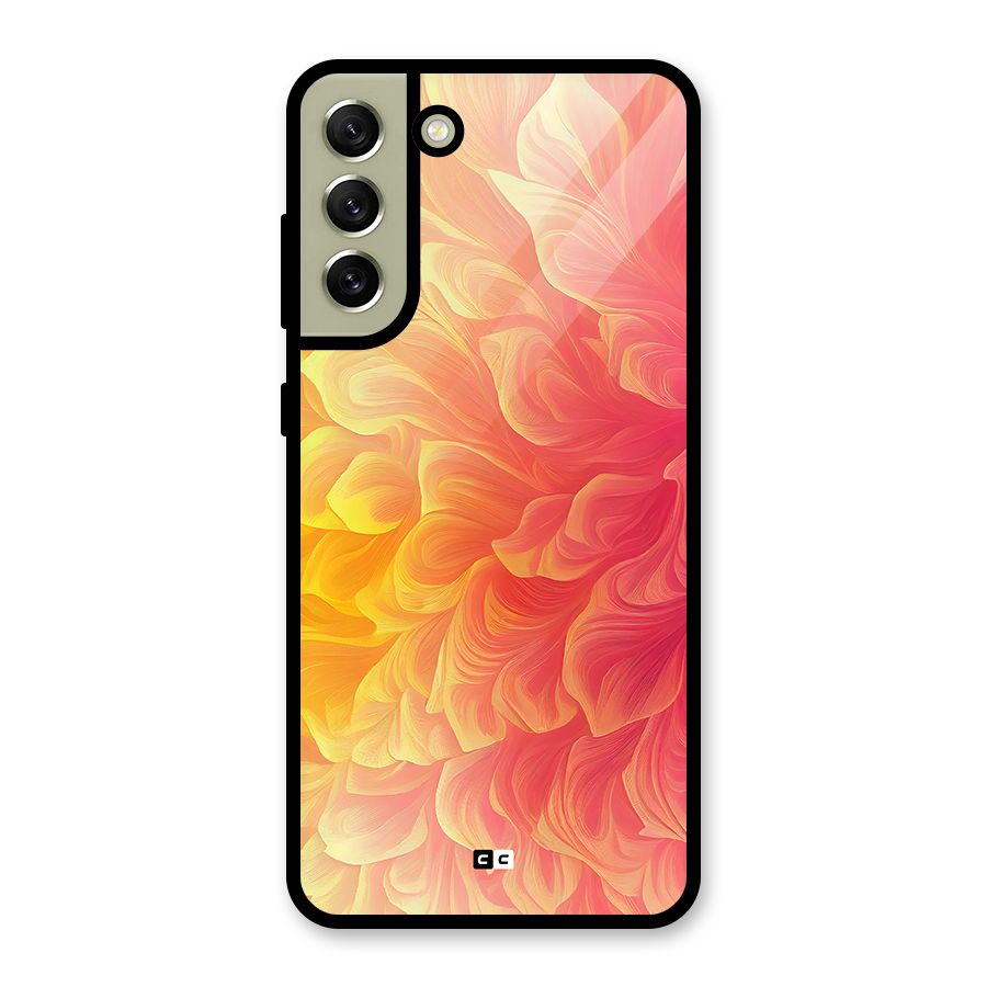 Amazing Vibrant Pattern Glass Back Case for Galaxy S21 FE 5G