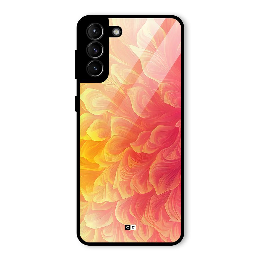 Amazing Vibrant Pattern Glass Back Case for Galaxy S21 Plus