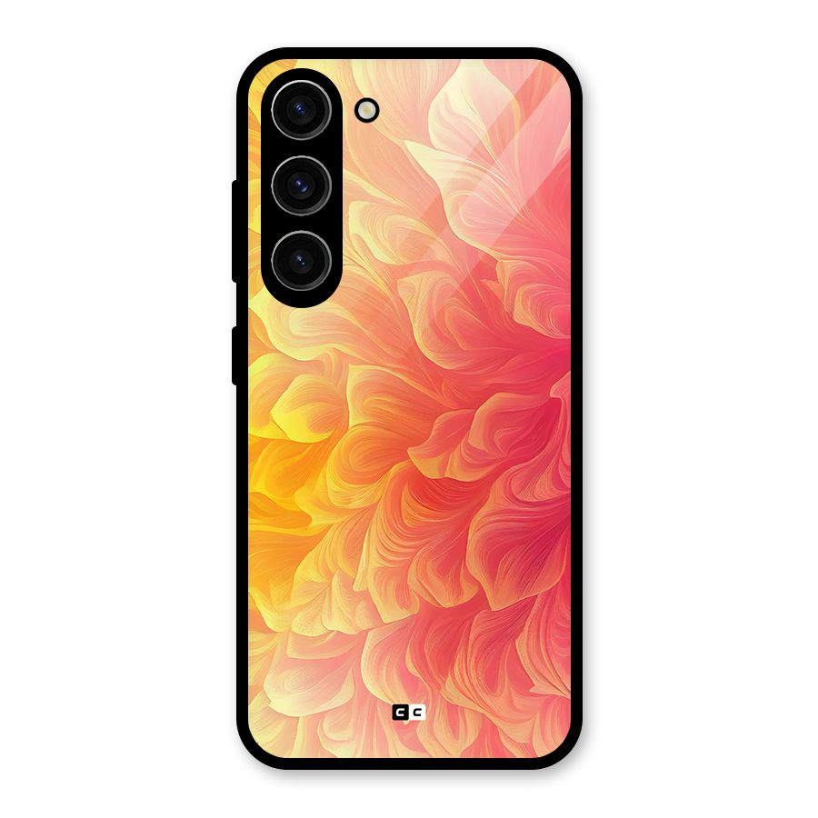 Amazing Vibrant Pattern Glass Back Case for Galaxy S23