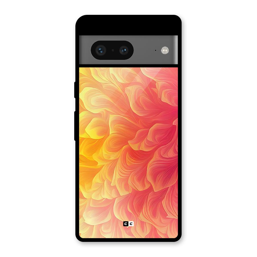 Amazing Vibrant Pattern Glass Back Case for Google Pixel 7