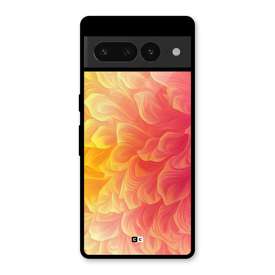 Amazing Vibrant Pattern Glass Back Case for Google Pixel 7 Pro