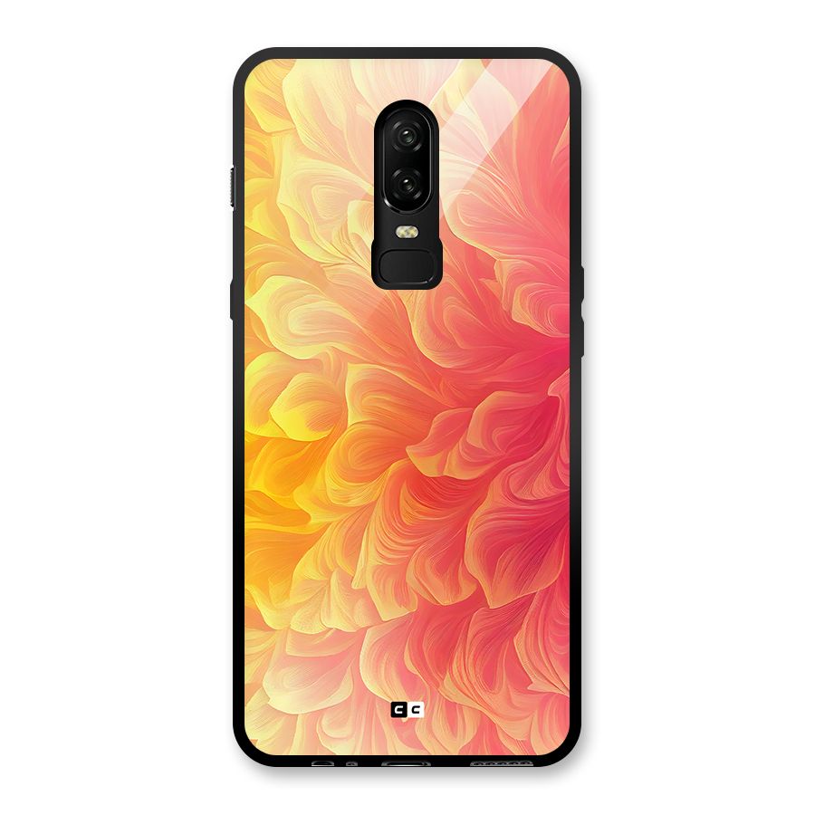 Amazing Vibrant Pattern Glass Back Case for OnePlus 6