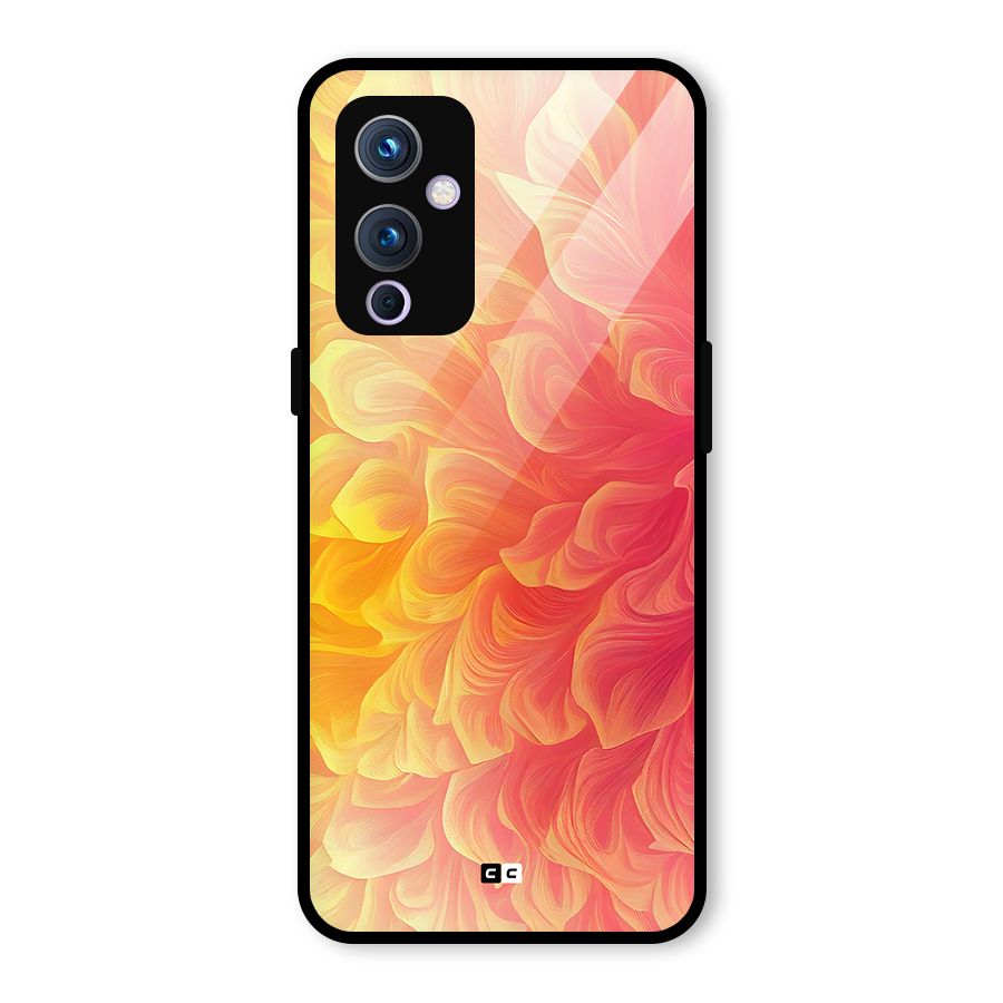 Amazing Vibrant Pattern Glass Back Case for OnePlus 9