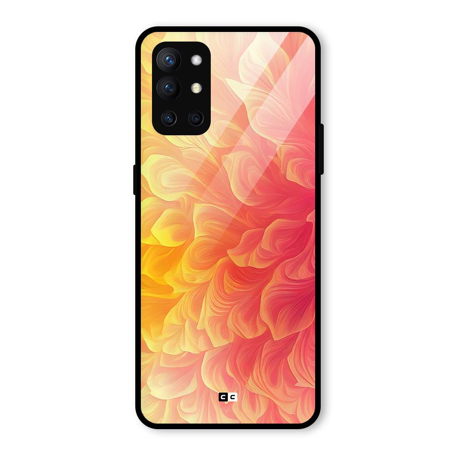 Amazing Vibrant Pattern Glass Back Case for OnePlus 9R
