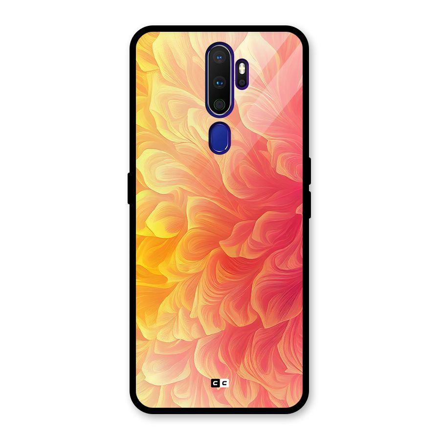 Amazing Vibrant Pattern Glass Back Case for Oppo A9 (2020)