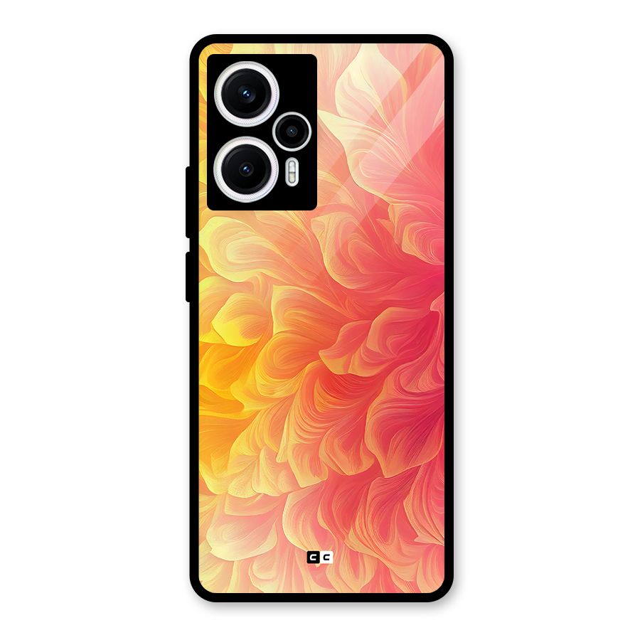 Amazing Vibrant Pattern Glass Back Case for Poco F5