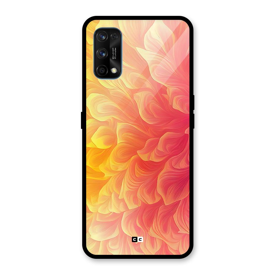 Amazing Vibrant Pattern Glass Back Case for Realme 7 Pro