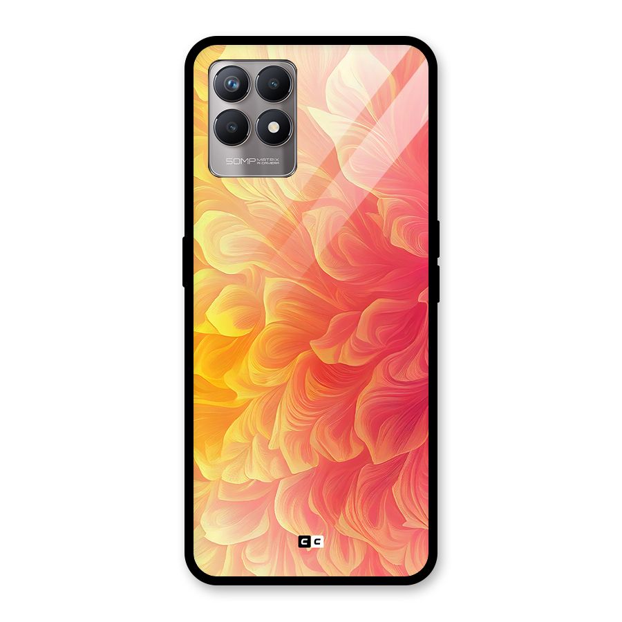 Amazing Vibrant Pattern Glass Back Case for Realme Narzo 50