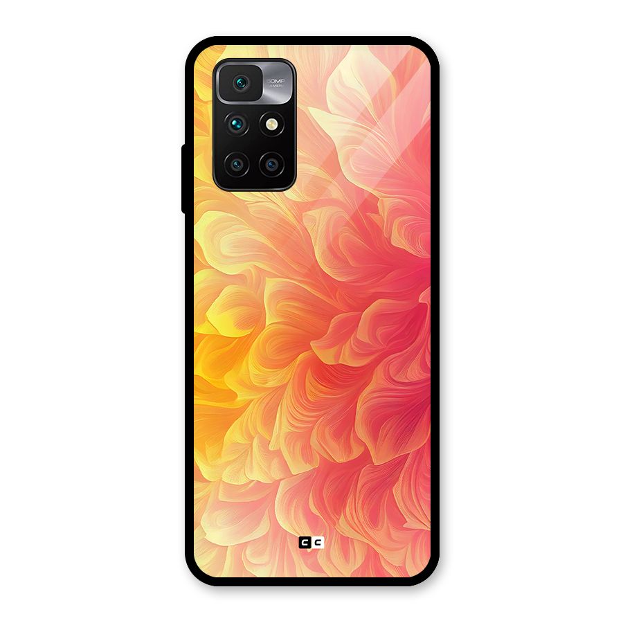 Amazing Vibrant Pattern Glass Back Case for Redmi 10 Prime