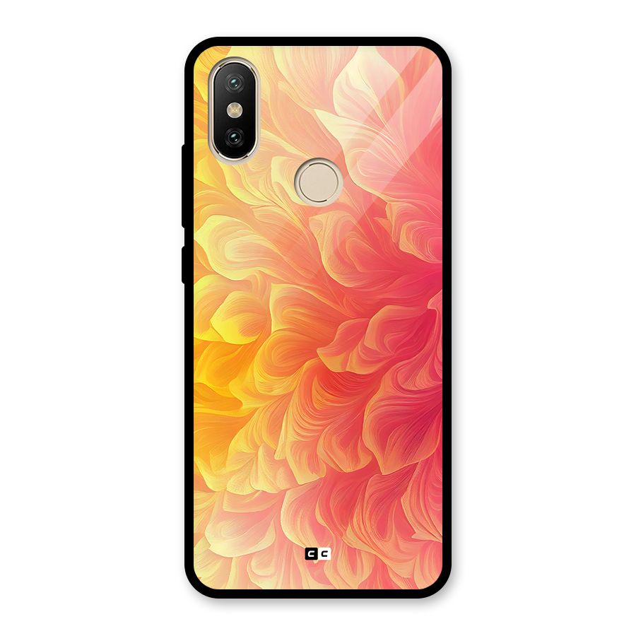 Amazing Vibrant Pattern Glass Back Case for Redmi A2