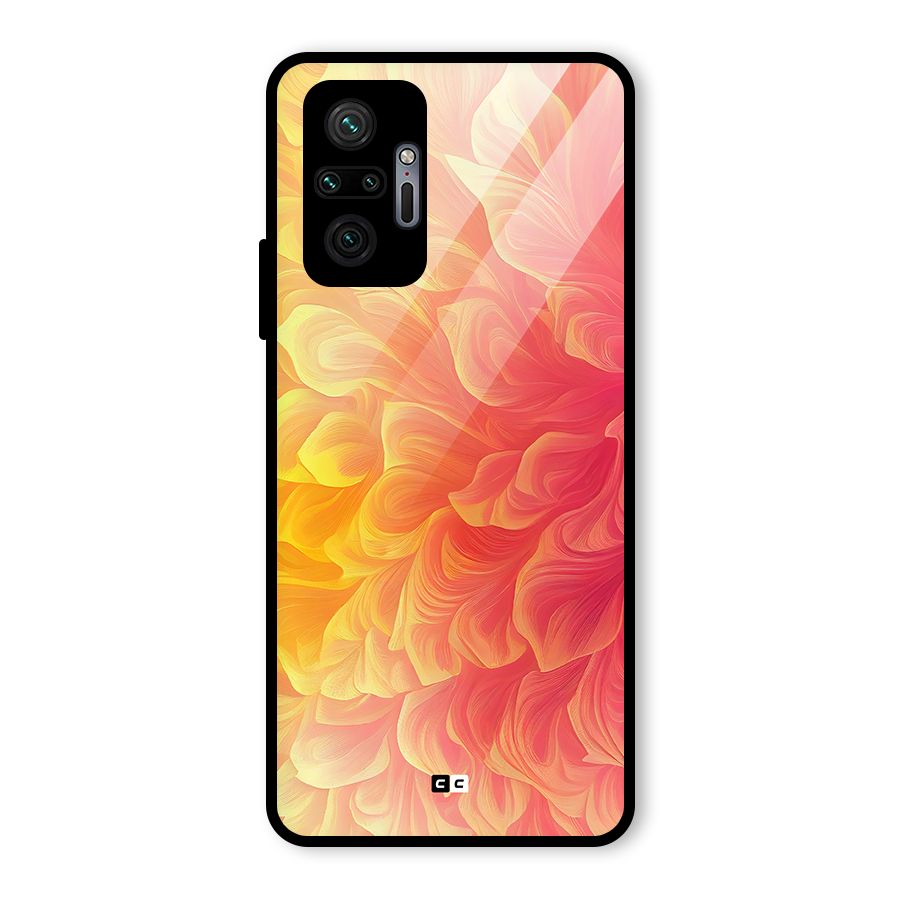 Amazing Vibrant Pattern Glass Back Case for Redmi Note 10 Pro