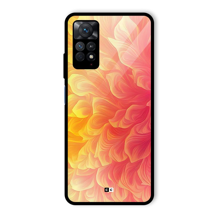Amazing Vibrant Pattern Glass Back Case for Redmi Note 11 Pro