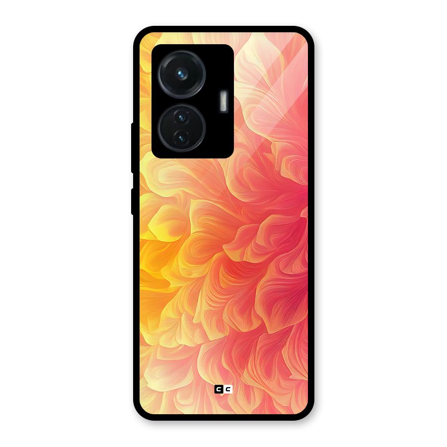 Amazing Vibrant Pattern Glass Back Case for Vivo T1 44W