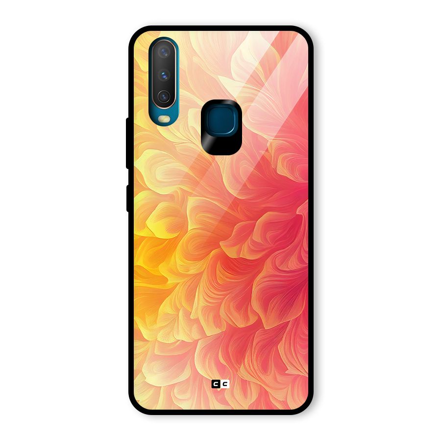 Amazing Vibrant Pattern Glass Back Case for Vivo U10