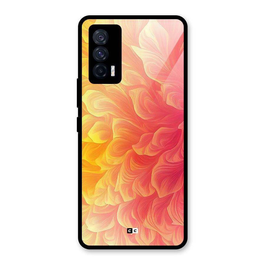 Amazing Vibrant Pattern Glass Back Case for Vivo iQOO 7 5G