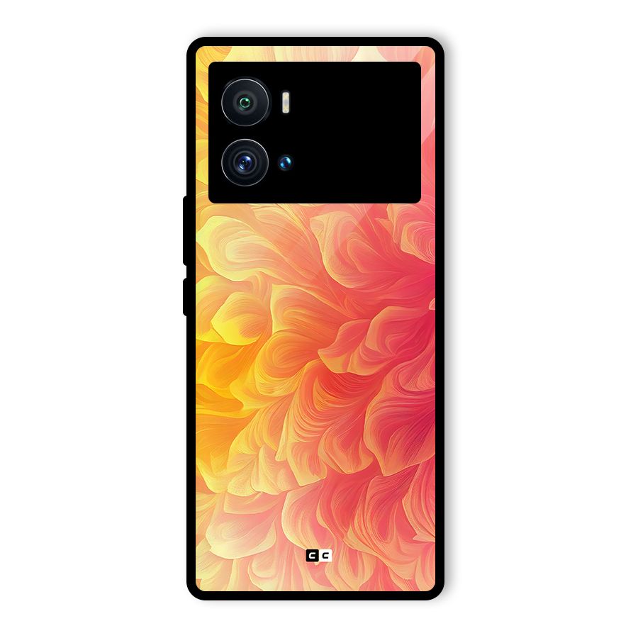 Amazing Vibrant Pattern Glass Back Case for Vivo iQOO 9 Pro
