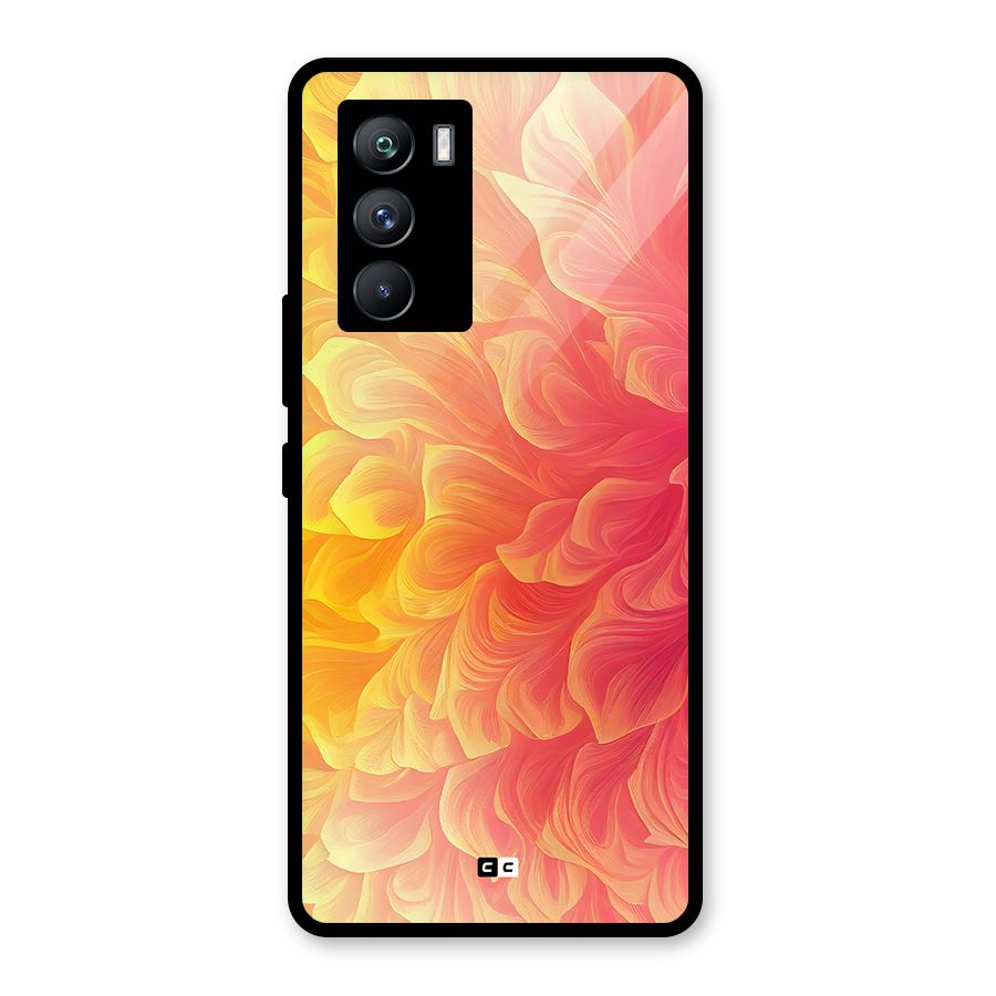 Amazing Vibrant Pattern Glass Back Case for Vivo iQOO 9 SE